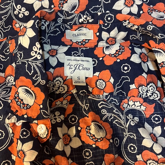 J. Crew Floral Print Button Down - Picture 3 of 3